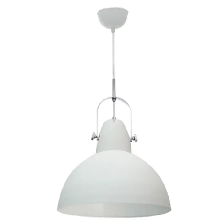 Lustra alba din metal Cande