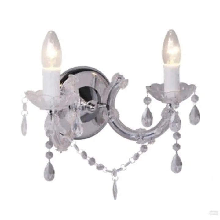 Aplica finisaj transparent din metal si acril Magnolia