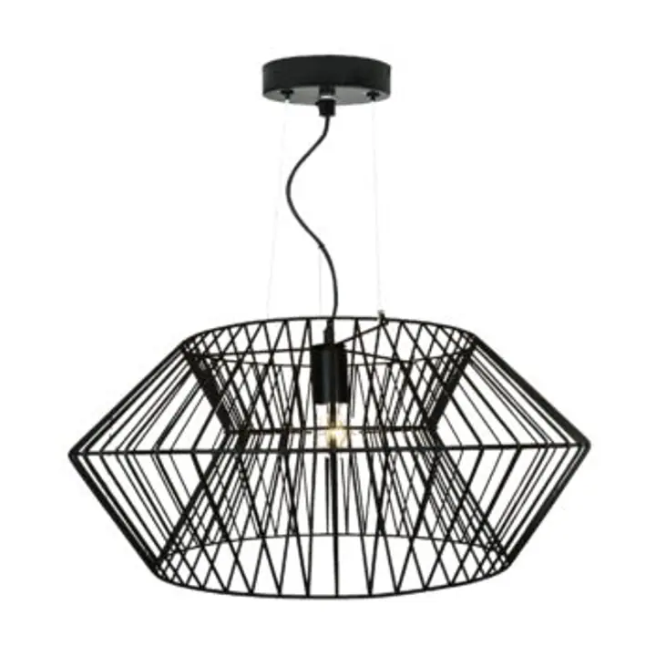 Lustra Verto neagra din metal