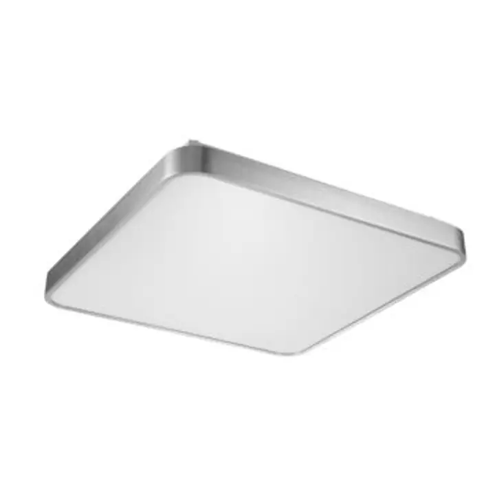Plafoniera Sierra argintie din metal, aluminiu