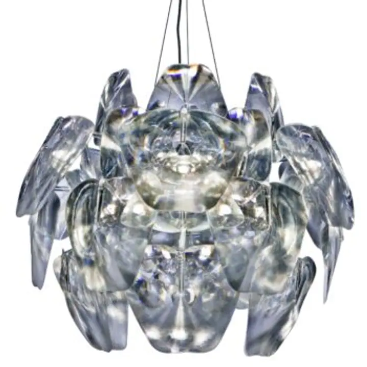 Lustra din acril si metal 3D