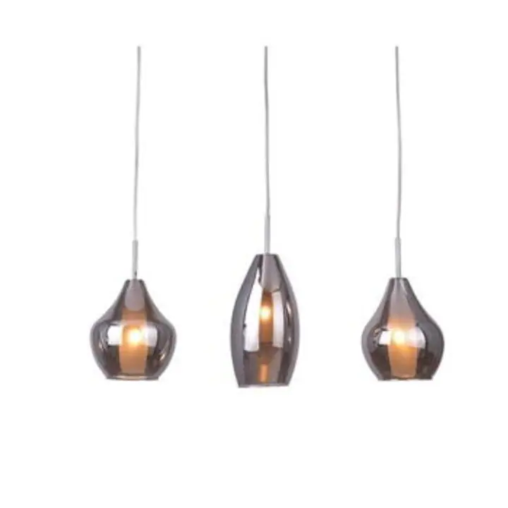 Lustra crom Amber Milano 3