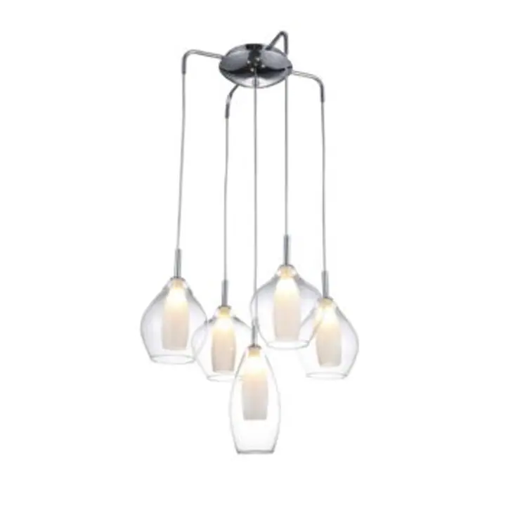 Lustra finisaj transparent Amber Milano 5
