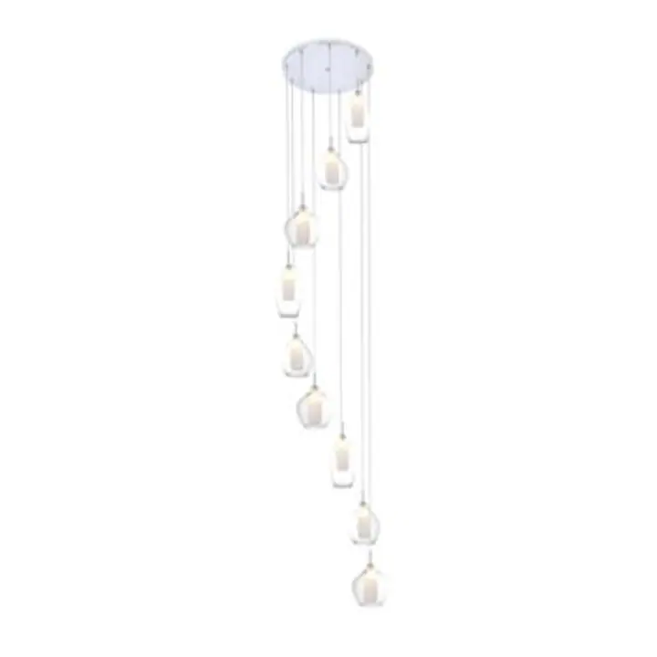 Lustra finisaj transparent Amber Milano 9