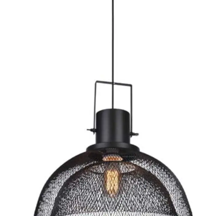 Lustra neagra din metal Balde