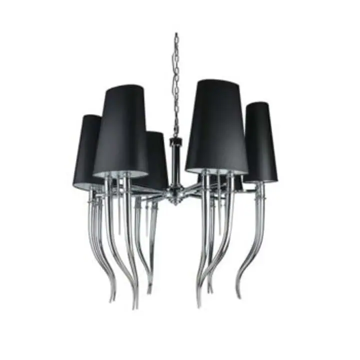 Lustra neagra din metal Diablo Big 6
