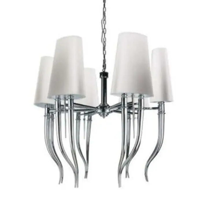 Lustra alba din metal Diablo Big 6