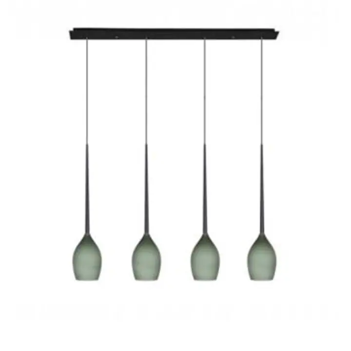 Lustra finisaj verde oliv Izza 4