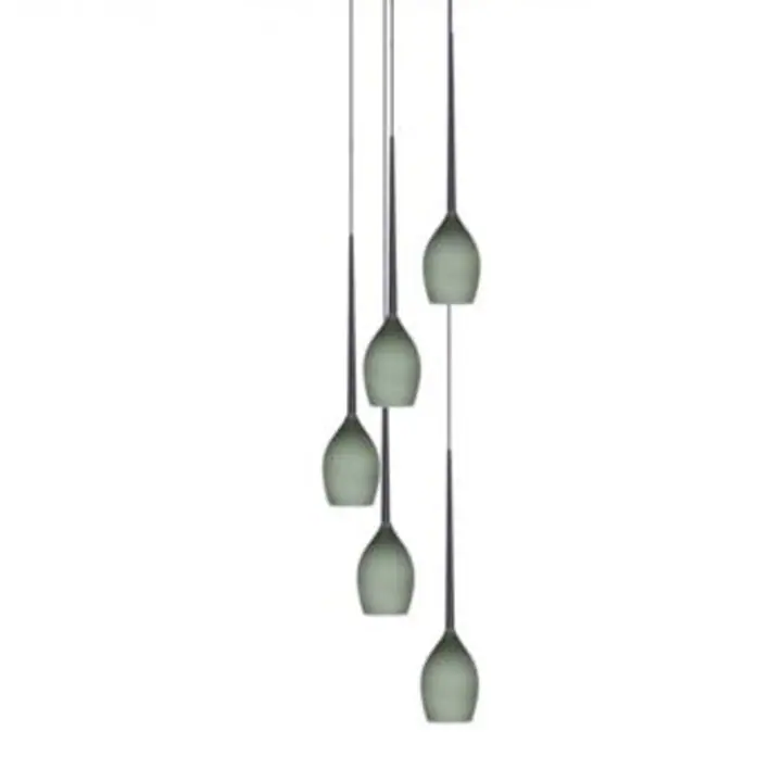 Lustra finisaj verde oliv Izza 5