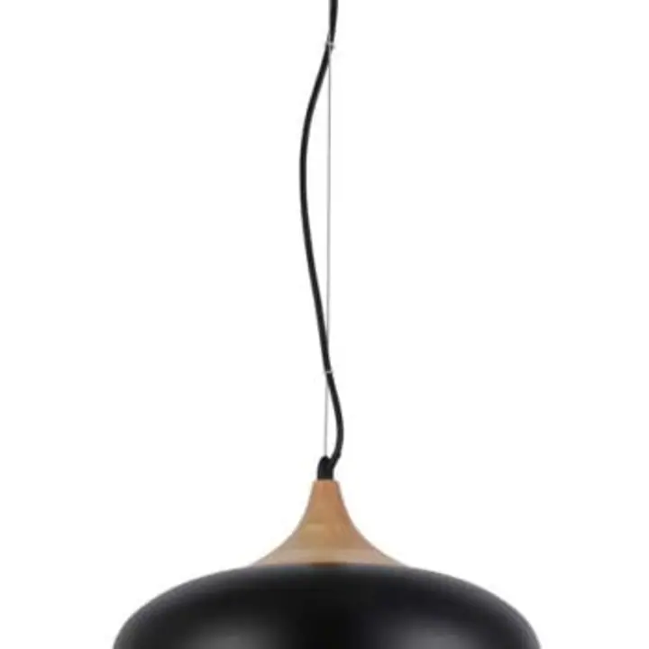 Lustra neagra cu 1 brat Parma