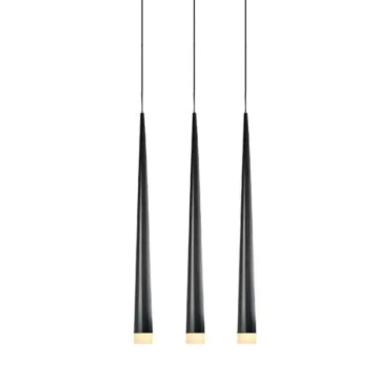 Lustra neagra cu 3 brate Stylo