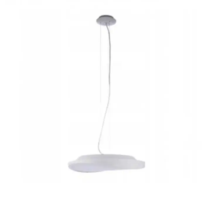 Lustra alba Circulo 48 cm