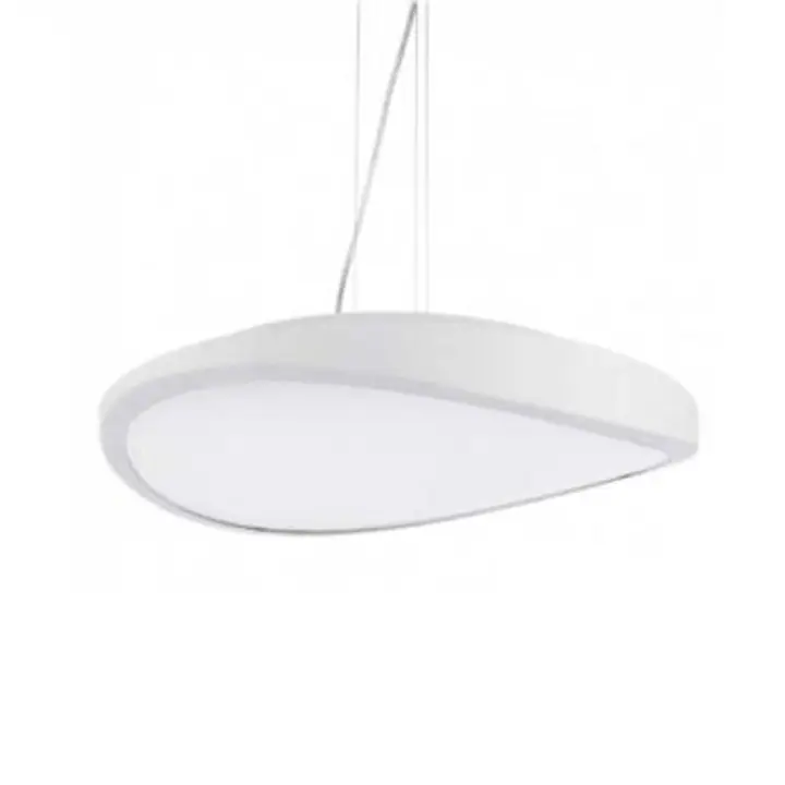 Lustra alba Circulo 58 cm