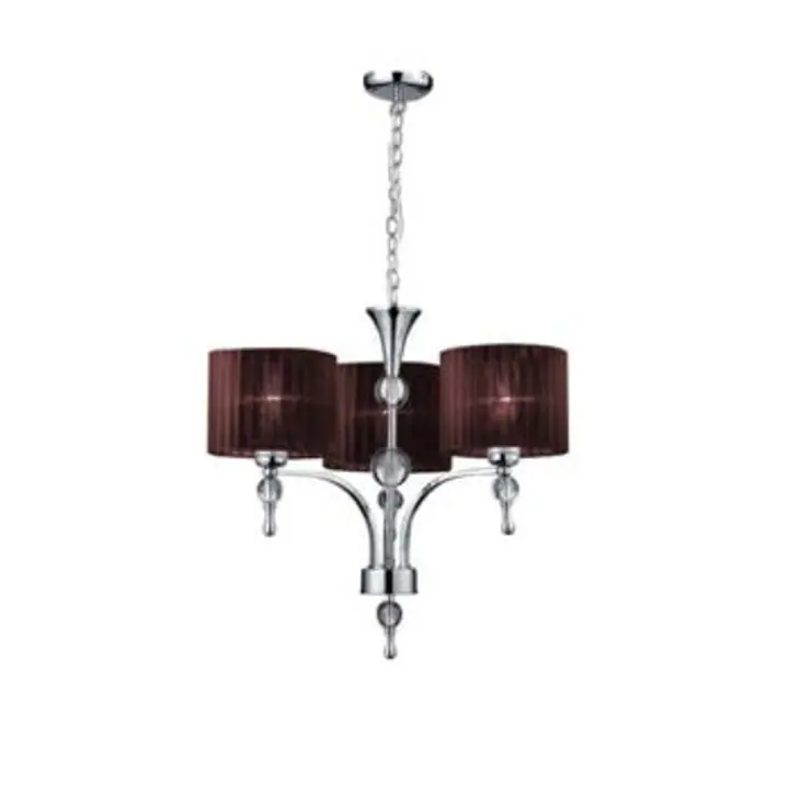 Candelabru maro cu 3 brate Impress