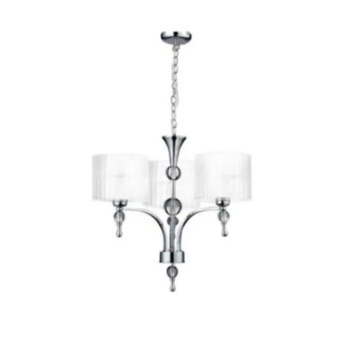 Candelabru alb cu 3 brate Impress