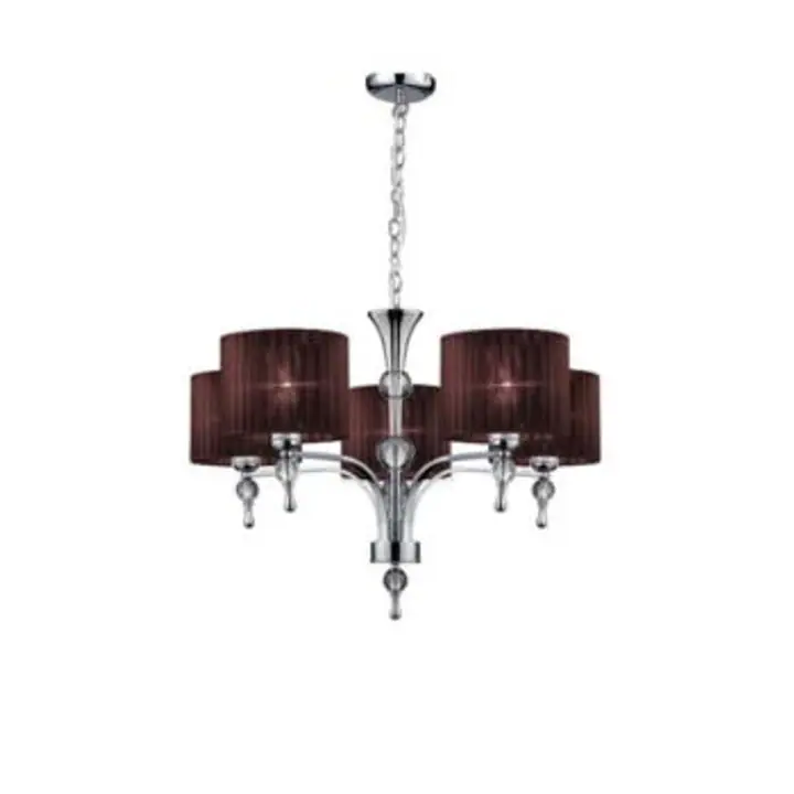 Candelabru maro cu 5 brate Impress