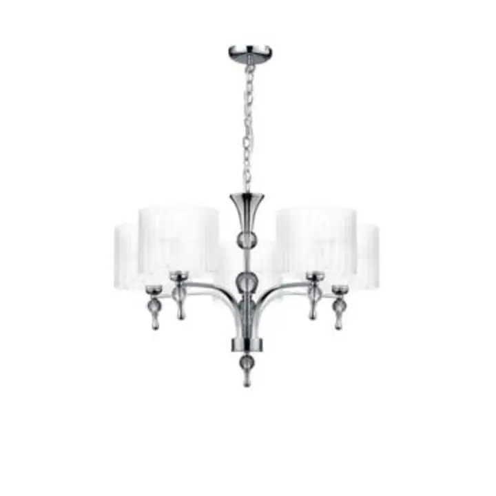 Candelabru alb cu 5 brate Impress