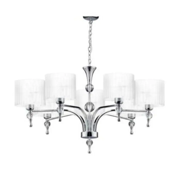 Candelabru alb cu 7 brate Impress