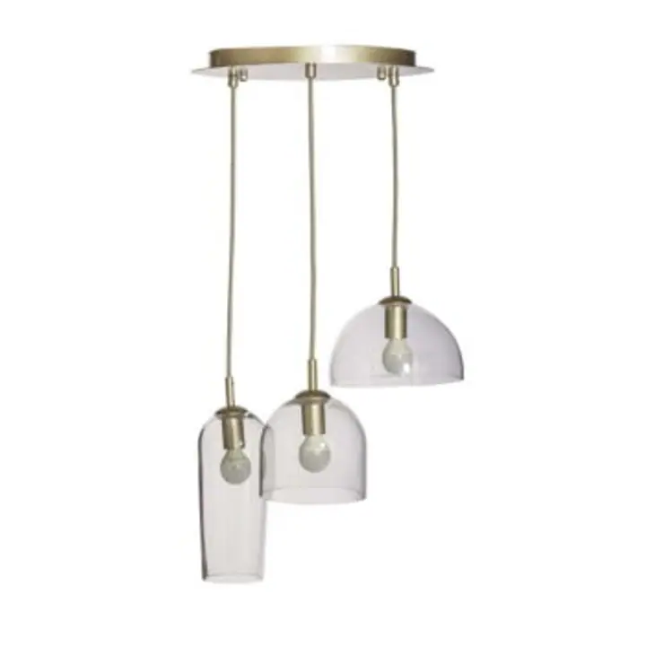 Lustra finisaj auriu sampanie Blanca 3