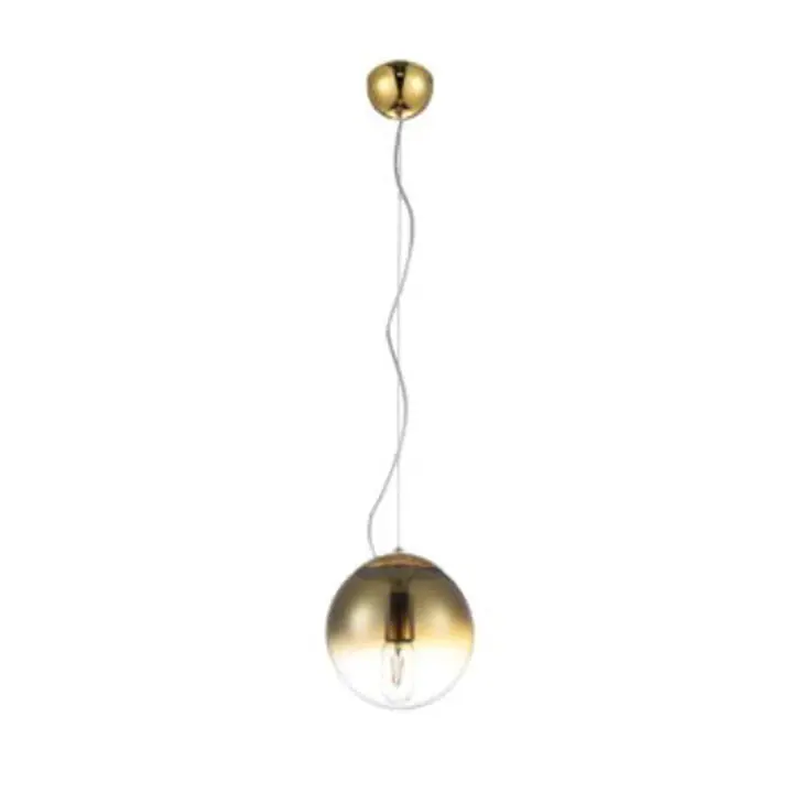 Lustra aurie din metal Iris 20