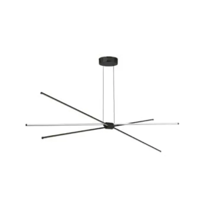 Lustra neagra din metal Jax