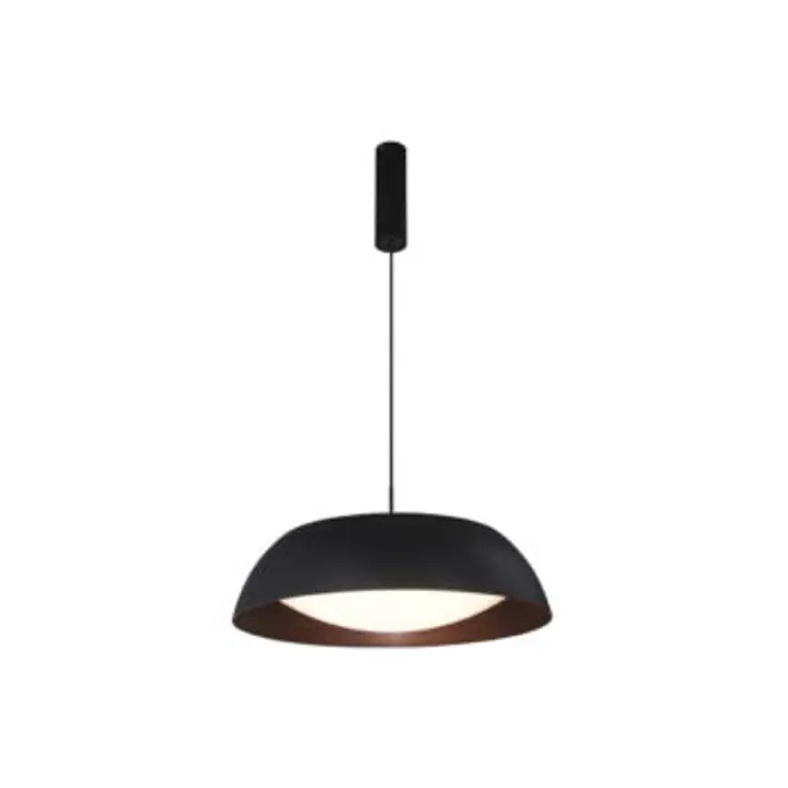 Lustra negru/cupru Lenox 60