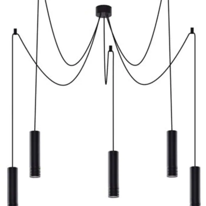 Lustra neagra cu 5 brate Locus L