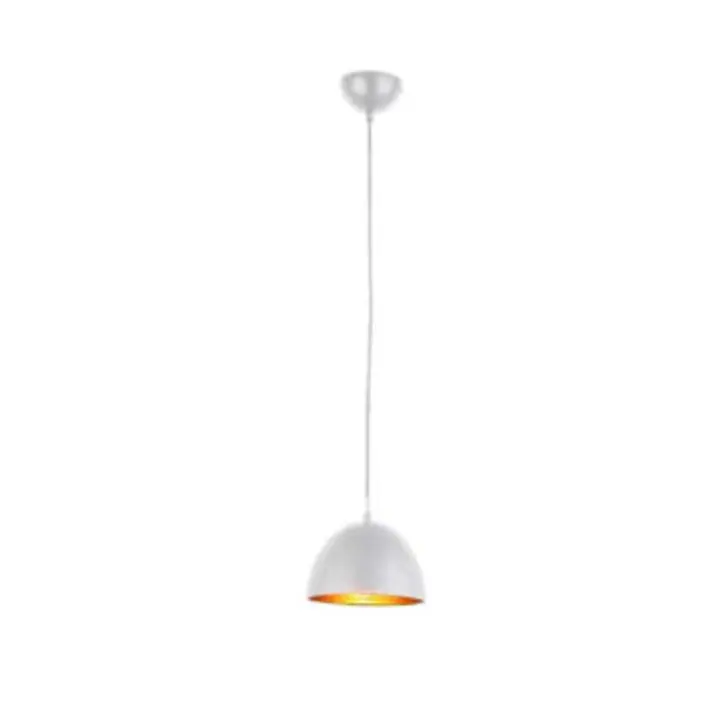 Lustra din metal alb/auriu Modena 18