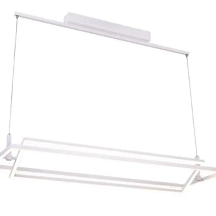 Lustra alba din aluminiu Viena