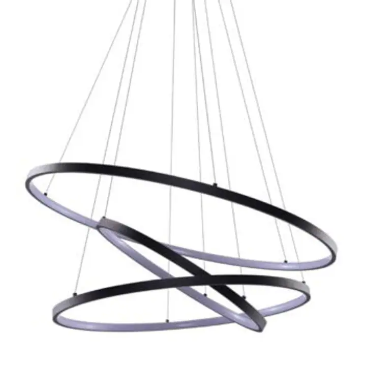 Lustra neagra Wheel 3