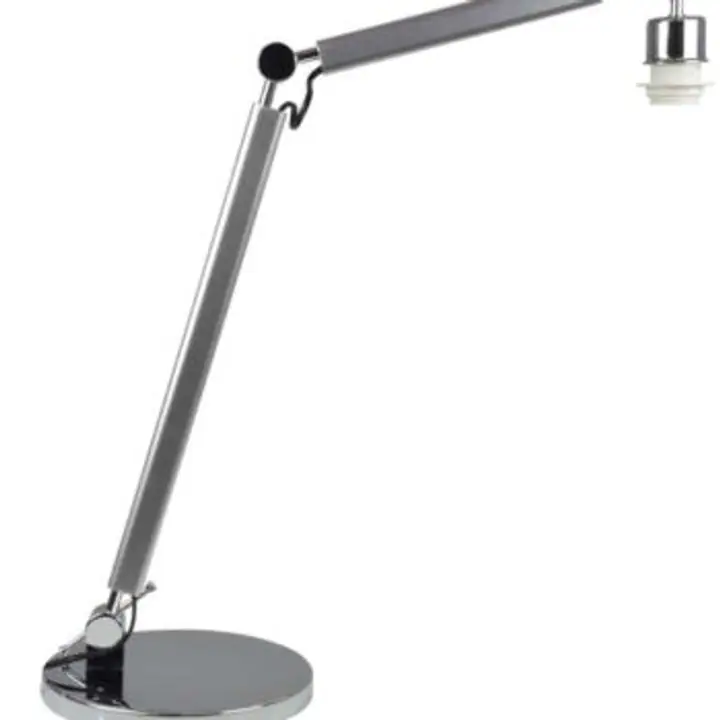 Veioza argintie din aluminiu Zyta