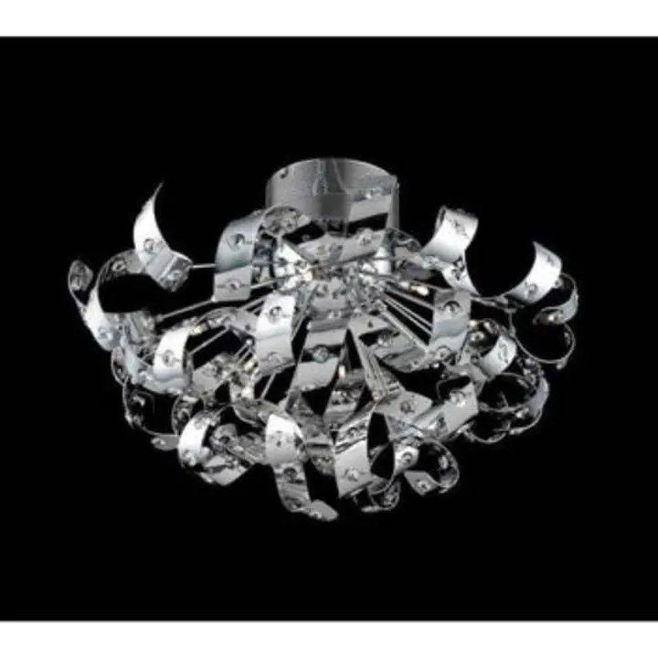 Plafoniera crom din metal Hair 2