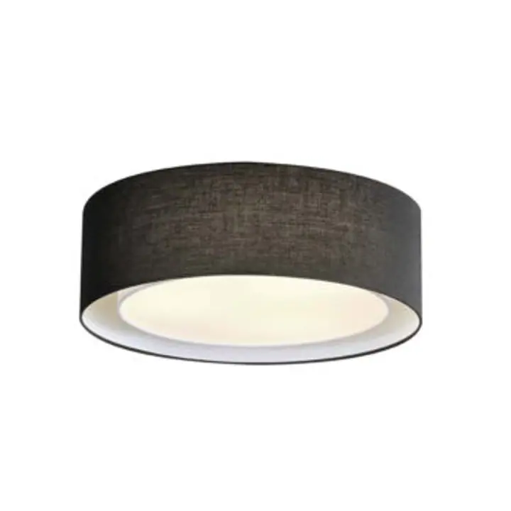 Plafoniera neagra moderna Milo XL