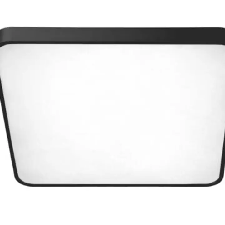 Plafoniera neagra cu led Quadro 50