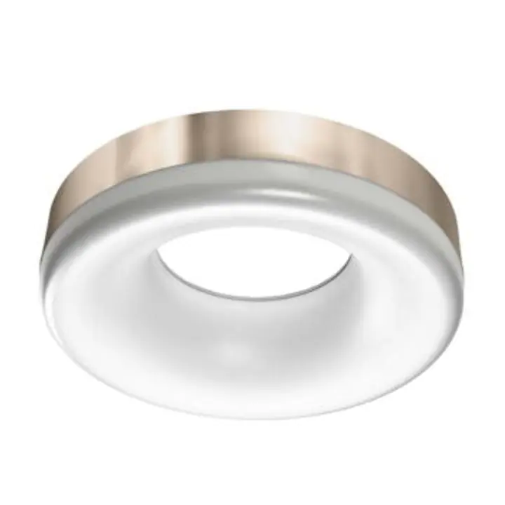 Plafoniera nichel cu led Ring 3000K