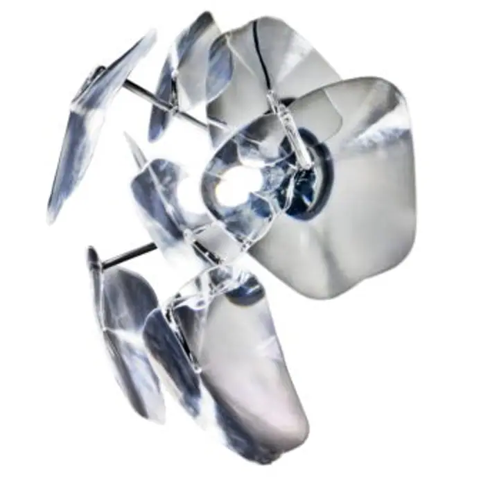 Aplica din acril si metal 3D