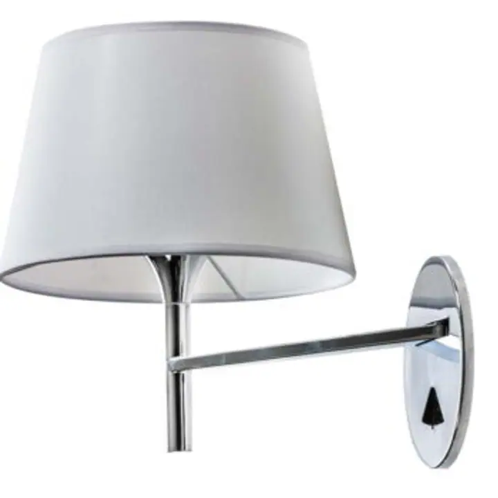 Aplica alba din metal Anna