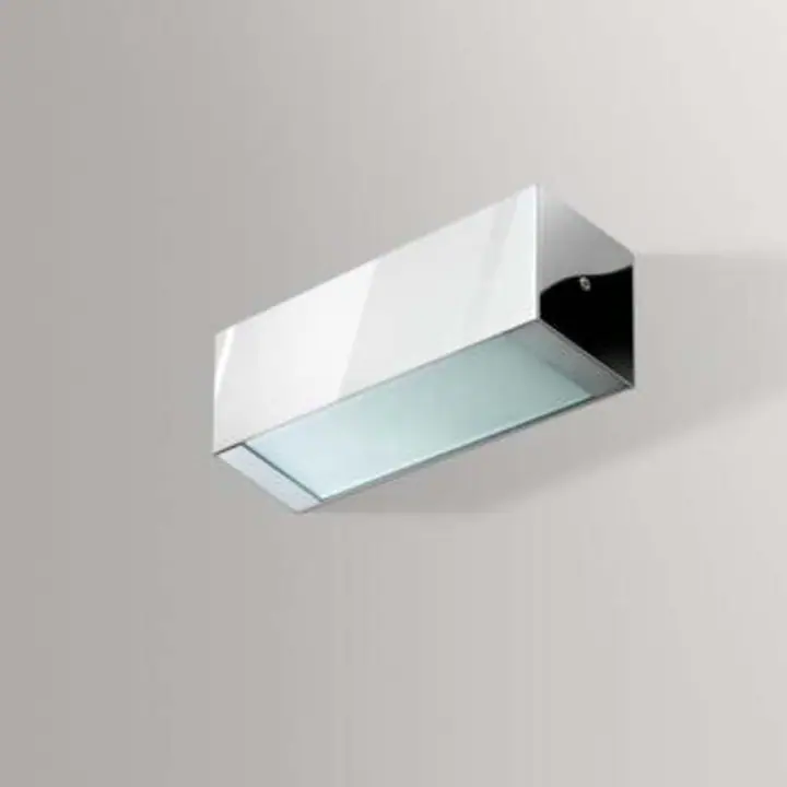 Aplica alb/argintiu din metal Archo A