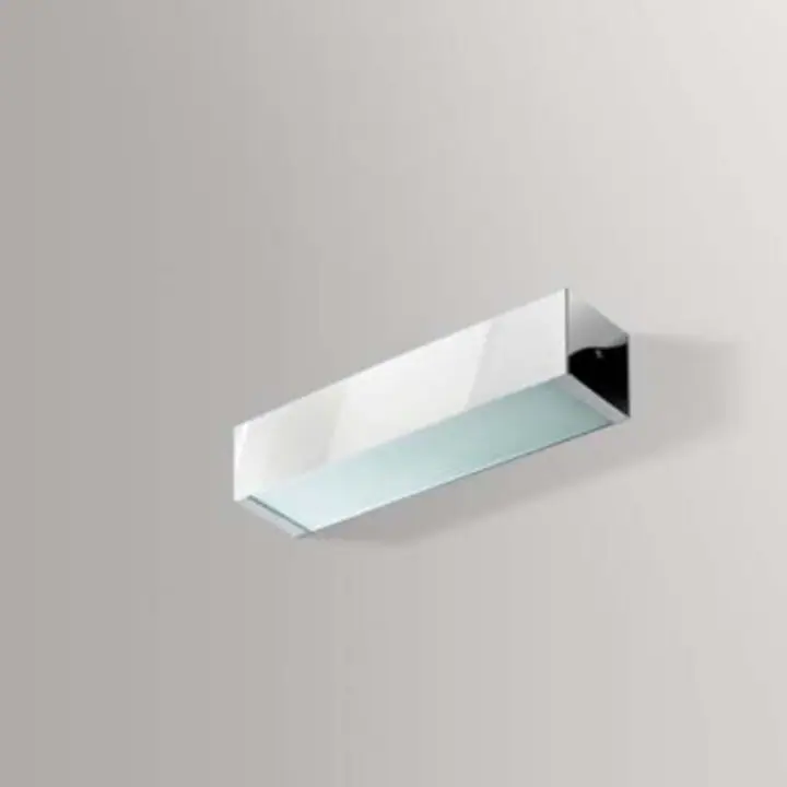 Aplica alb/argintiu din metal Archo B