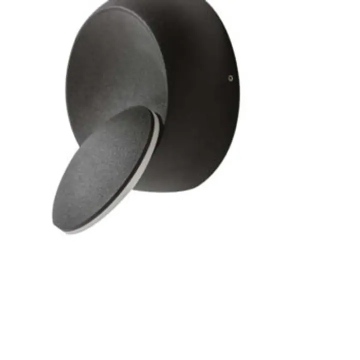 Aplica neagra din aluminiu Avon