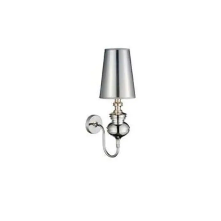 Aplica argintie din metal Baroco