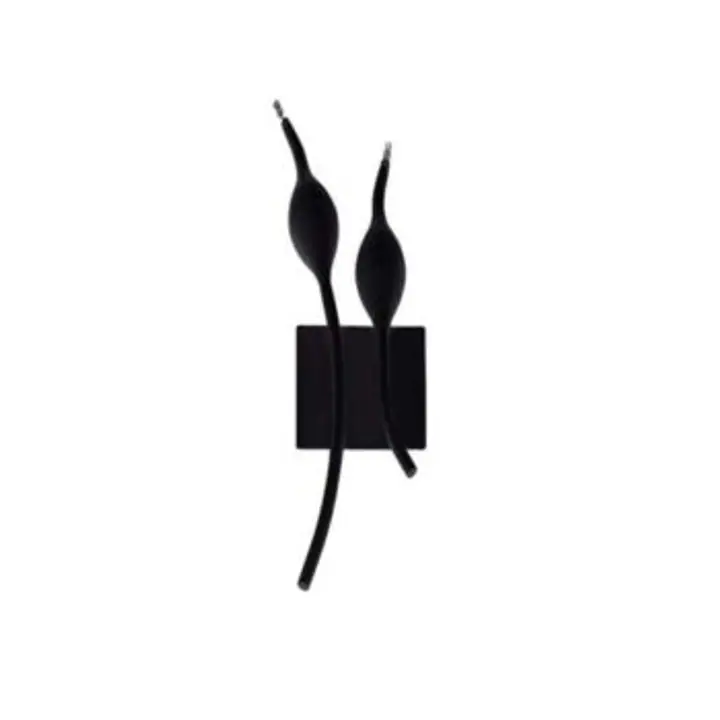 Aplica neagra din metal Snake