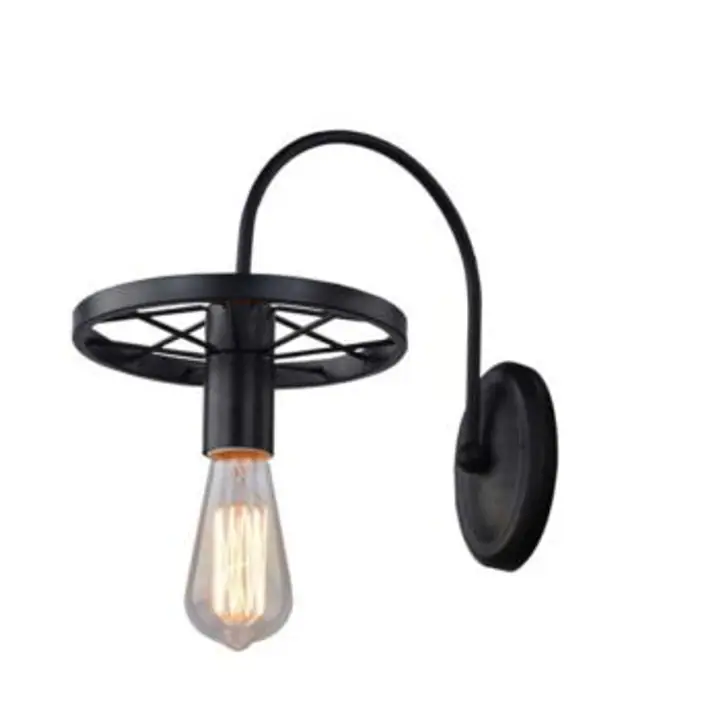 Aplica neagra din metal Ranch