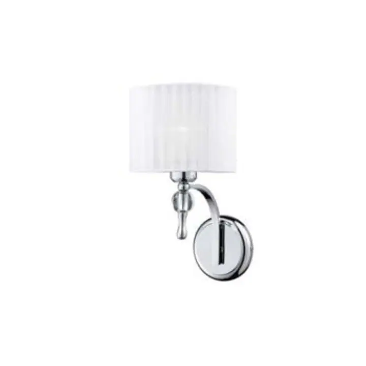 Aplica alba din metal Impress