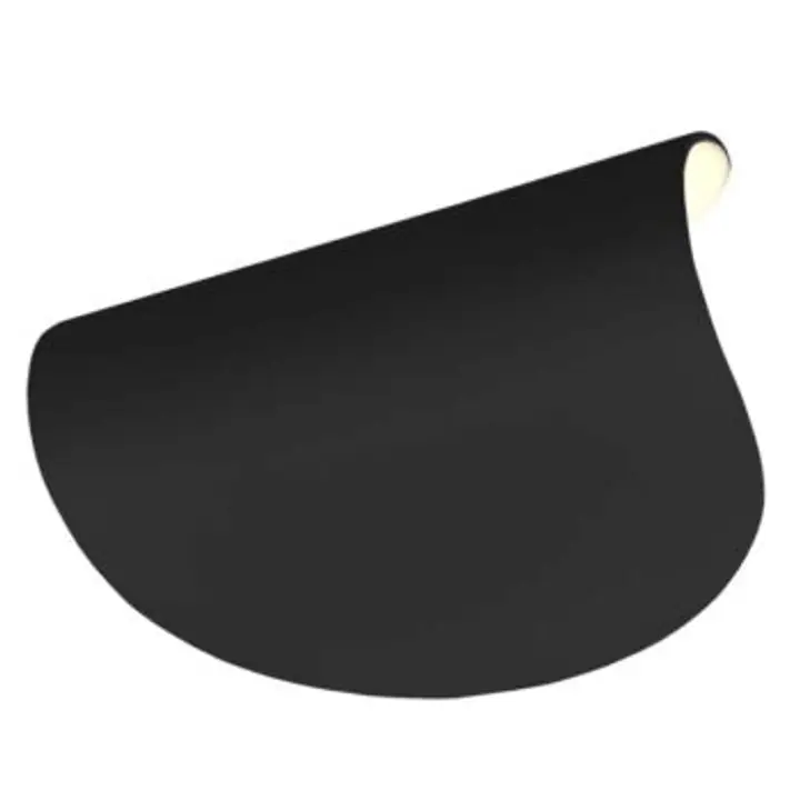 Aplica neagra din aluminiu Ceres