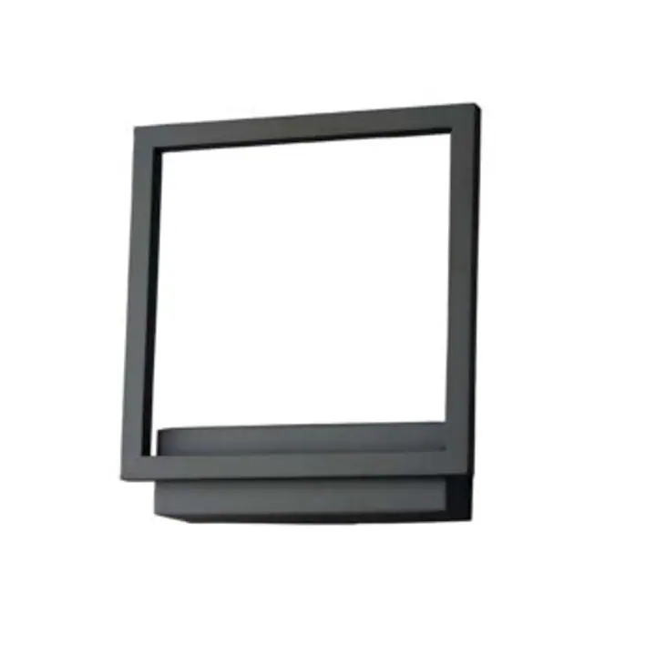 Aplica neagra din aluminiu Opera