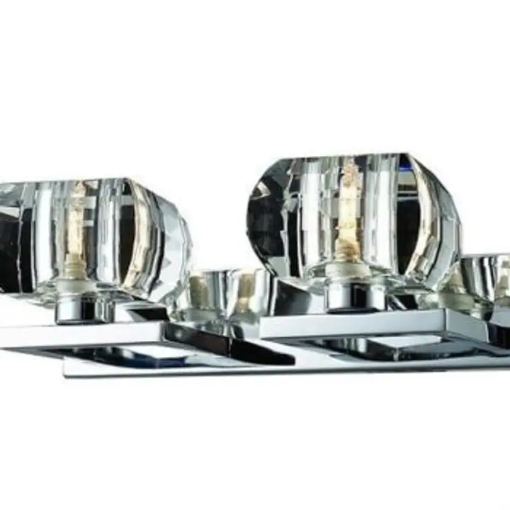 Aplica crom din metal Rubic 2