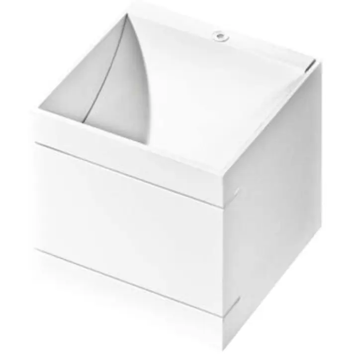 Aplica alba din aluminiu Venus