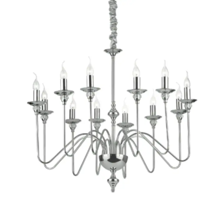 Lampa Suspendata ARTU’ NICKEL E14 max 12 x 40W