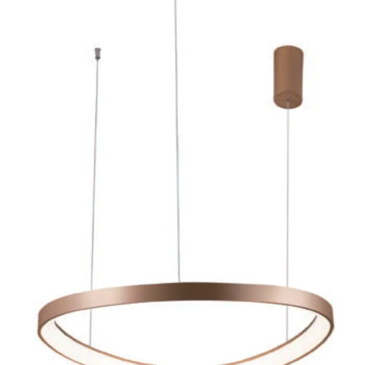Lustra Loop 60 cm Auriu